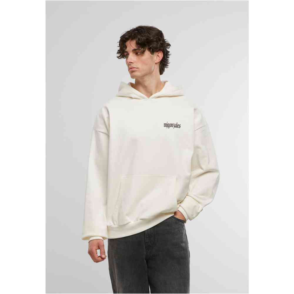 MJ GONZALES - Heavy Oversized Rebels Never Die Hoodie/trui - Wit